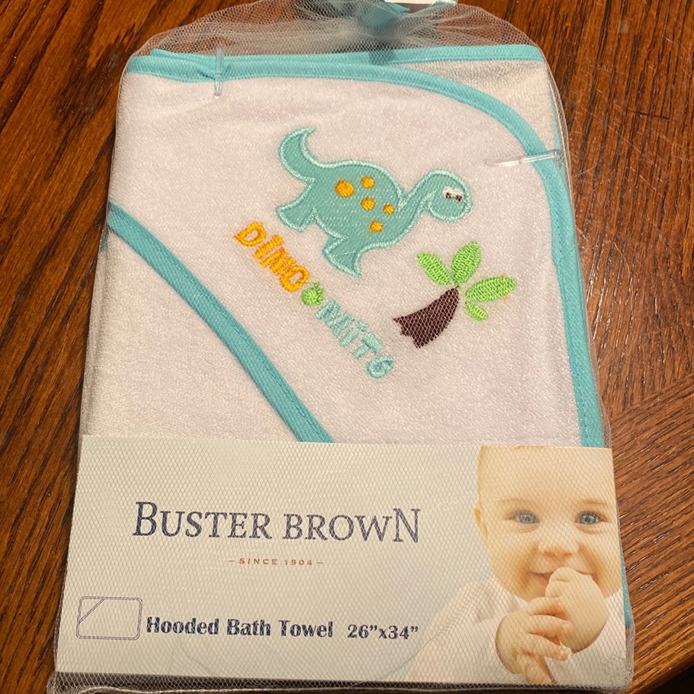 Baby Boy Hooded Bath Towel